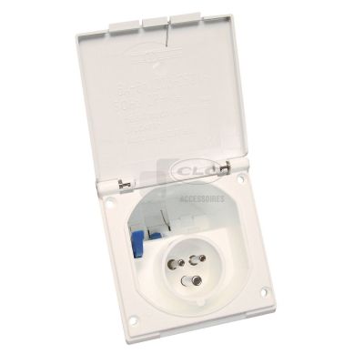 Socle mâle encastrable CEE 17